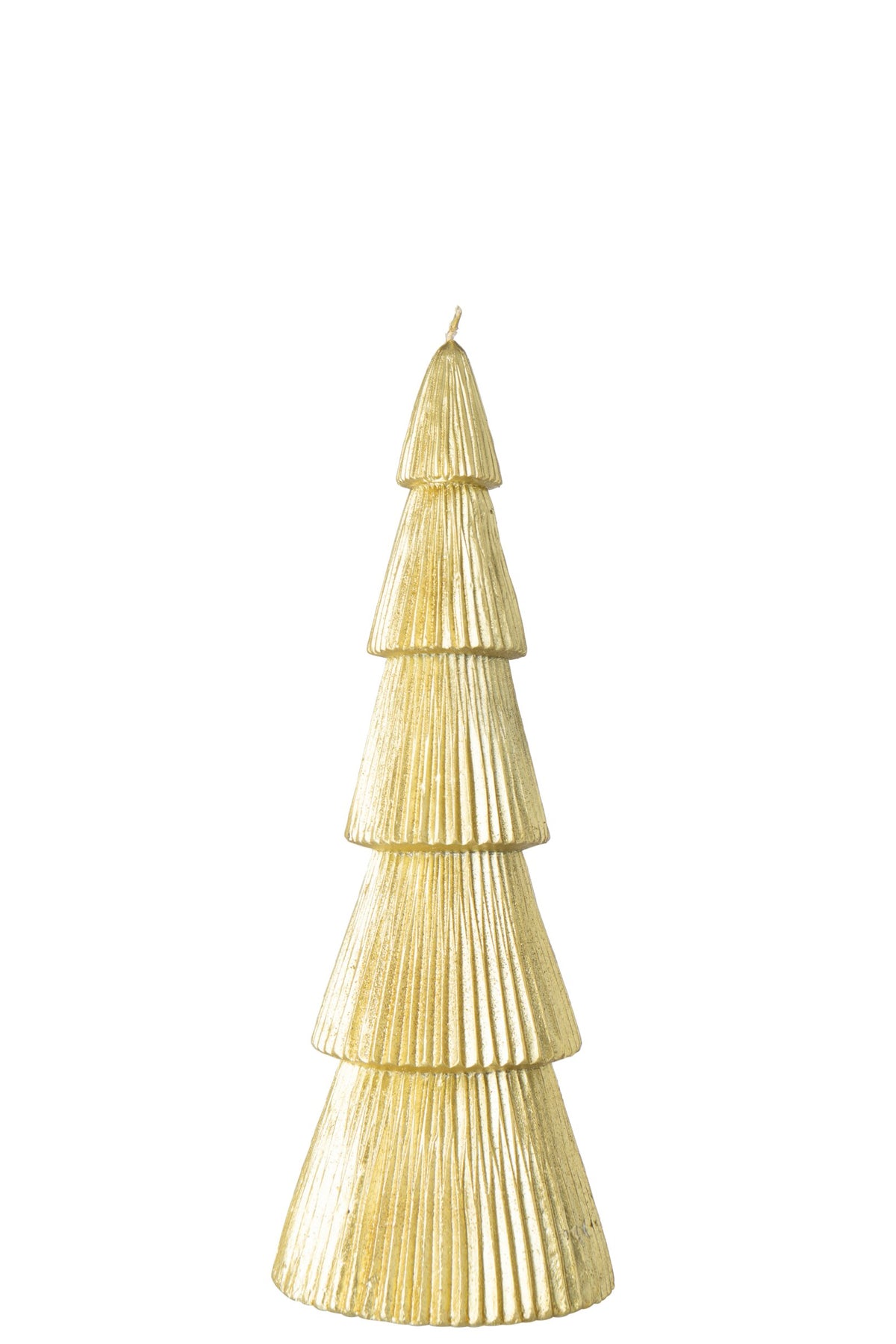 J-Line Dennenboomkaars goud – large