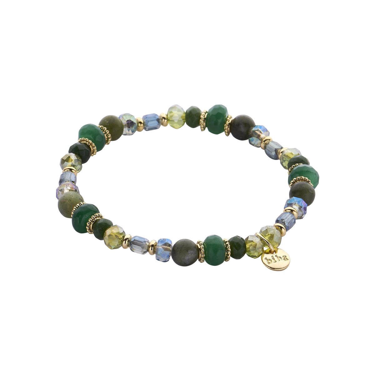 Biba armband groen – 55110MIX16 | Karla's Boom