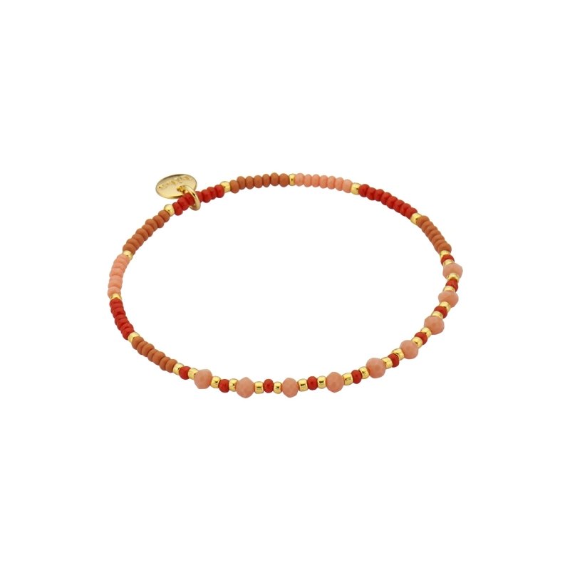 biba armband fiesta rood beige