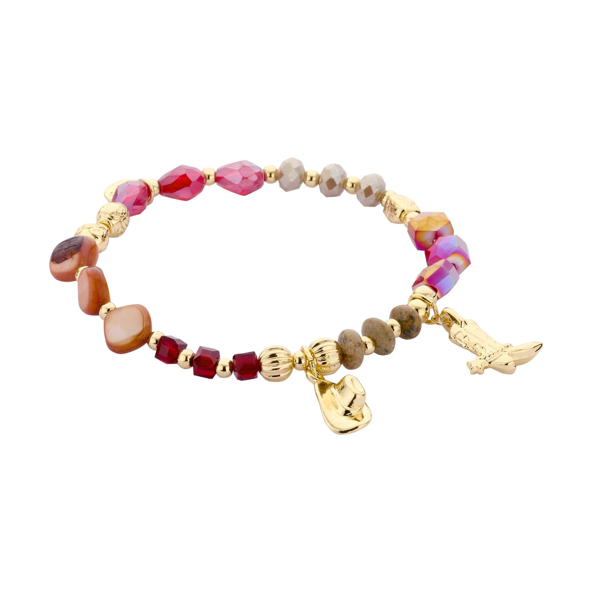 Biba armband rood – 55483MIX07 | Karla's Boom