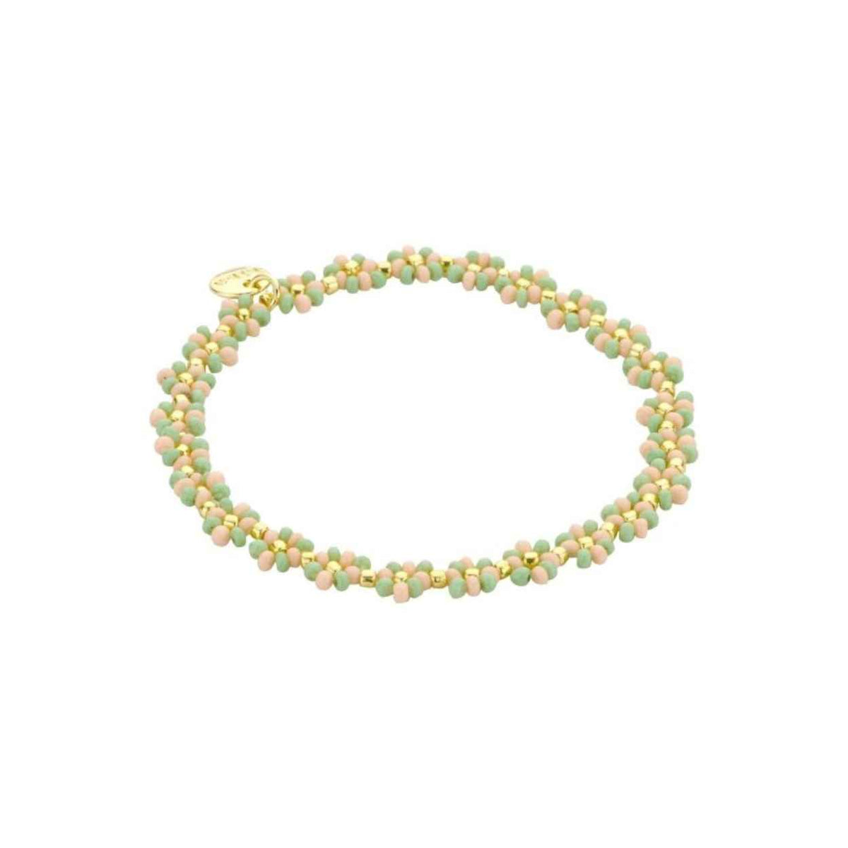 Biba Armband-Groen-goudkleurig