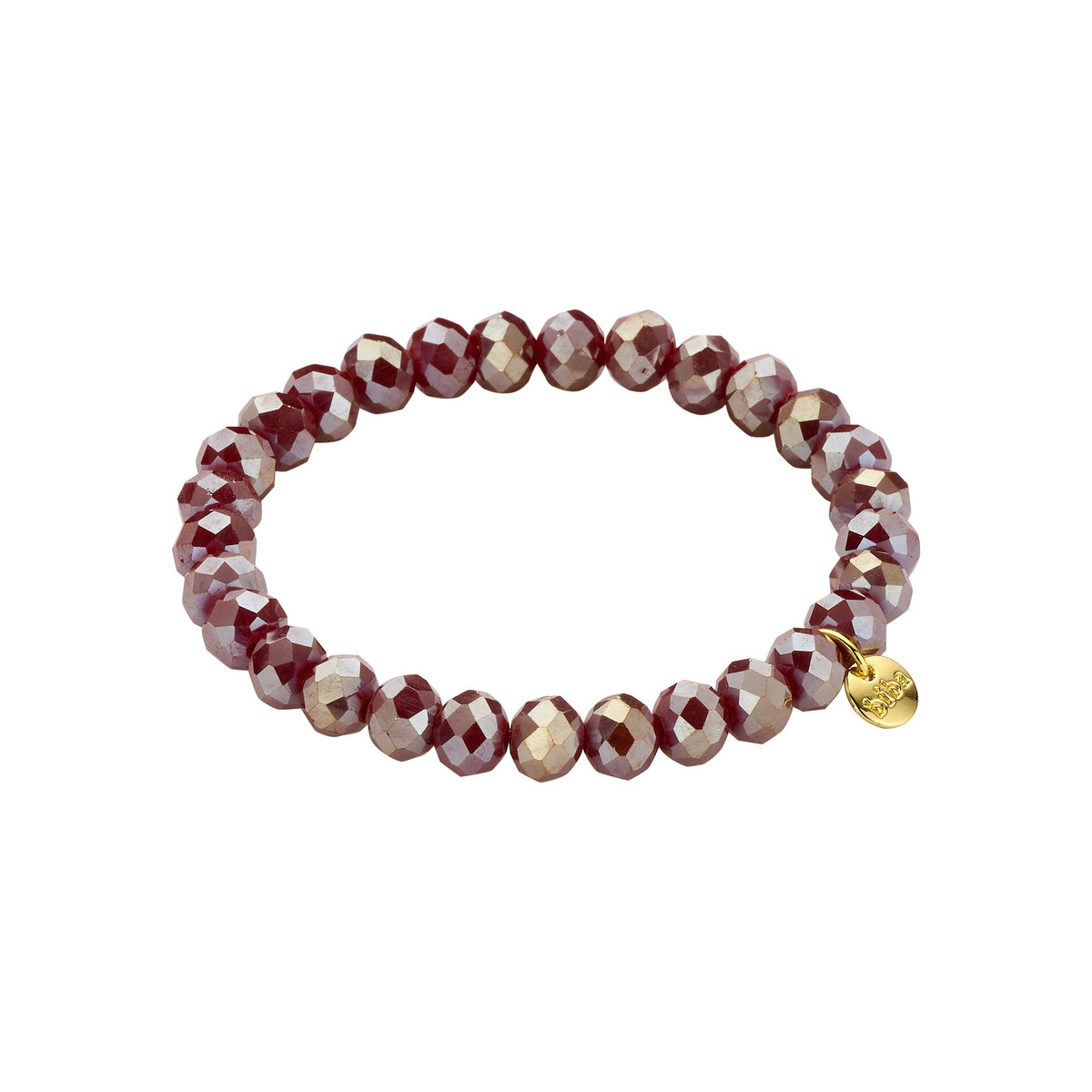 Biba armband Crystal Basics Paars 8 mm (55985MIX15) van Biba