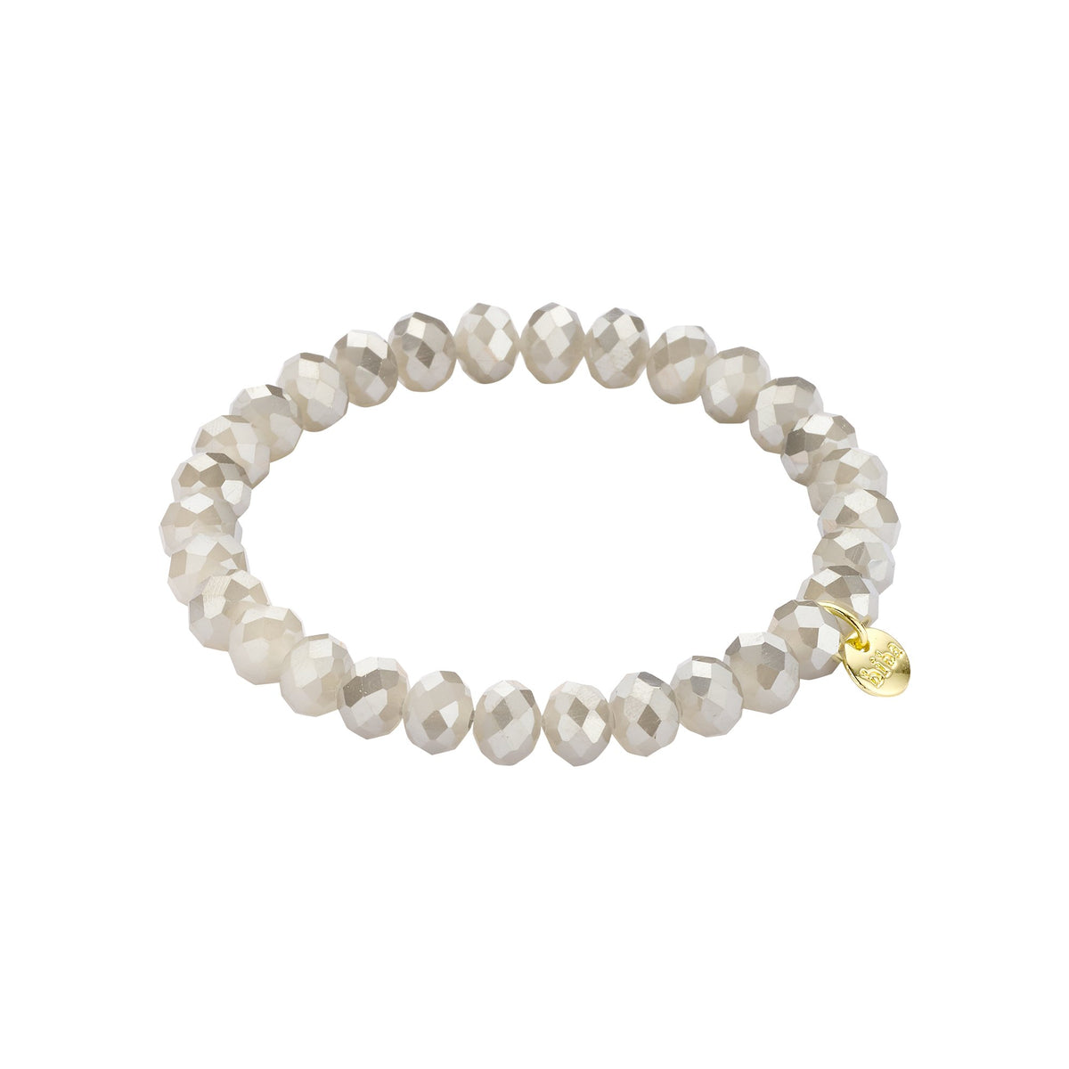 Biba armband Crystal Basics Grijs 8 mm (55985MIX18) van Biba