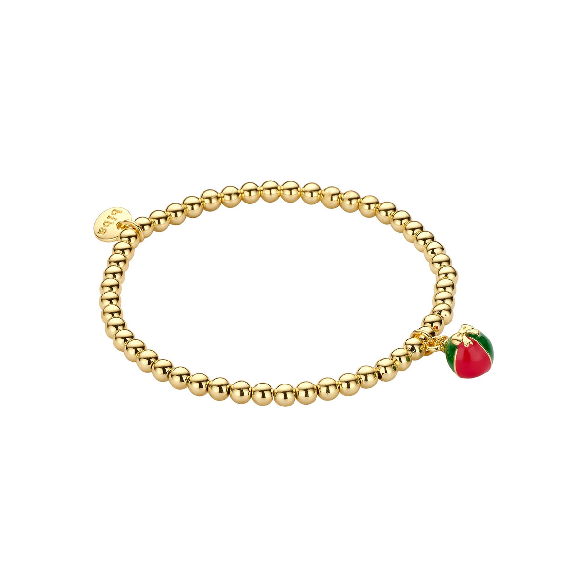 Biba armband Holly Jolly X-Mas – rood – 56022MIX01