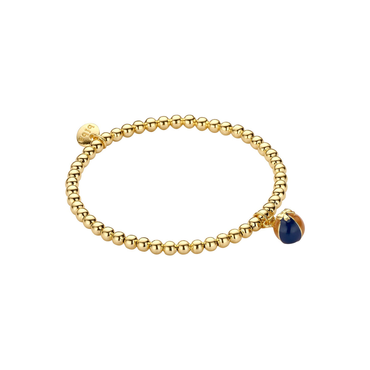 Biba armband Holly Jolly X-Mas – blauw – 56022MIX04