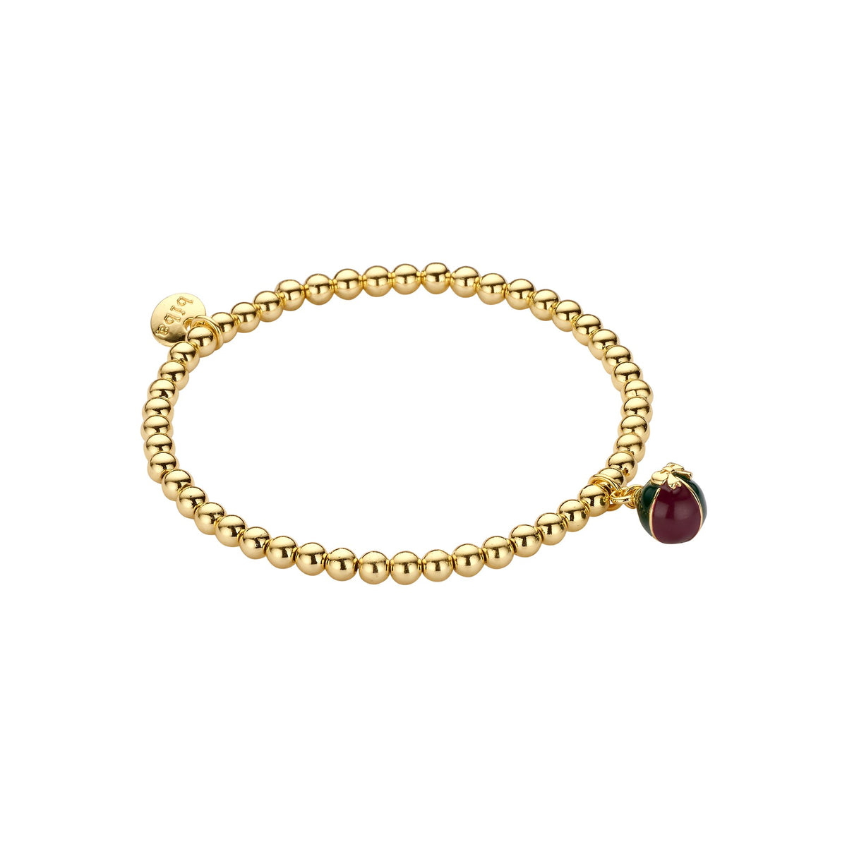 Biba armband Holly Jolly X-Mas – rood – 56022MIX05