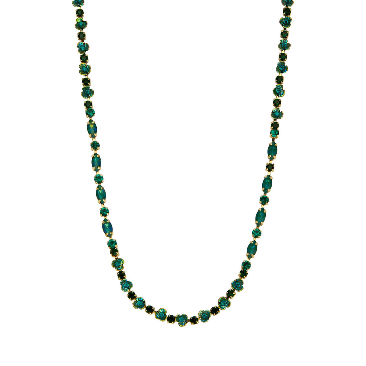 Biba halsketting Korte Kettingen – groen – 61517MIX04