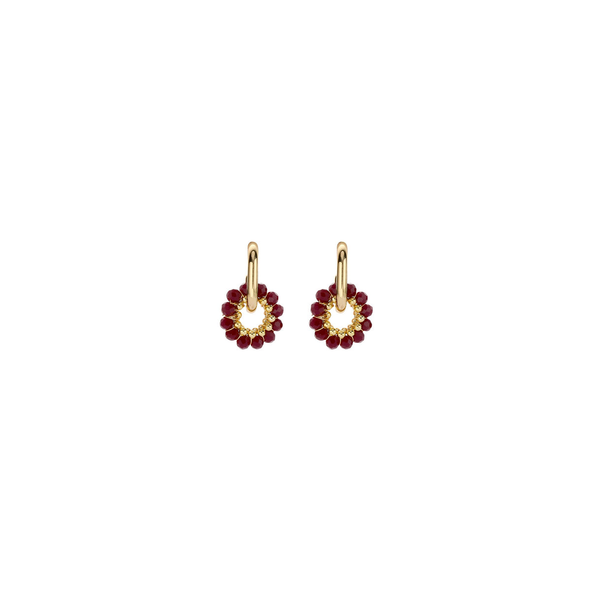 Biba oorbellen rood – 84974MIX07 | Karla's Boom