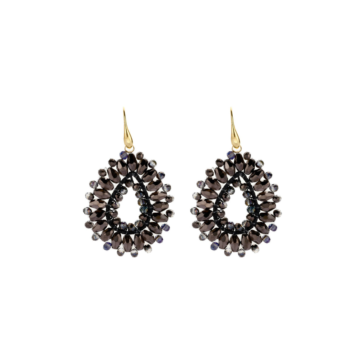 Biba oorbellen bruin – 84981MIX01 | Karla's Boom