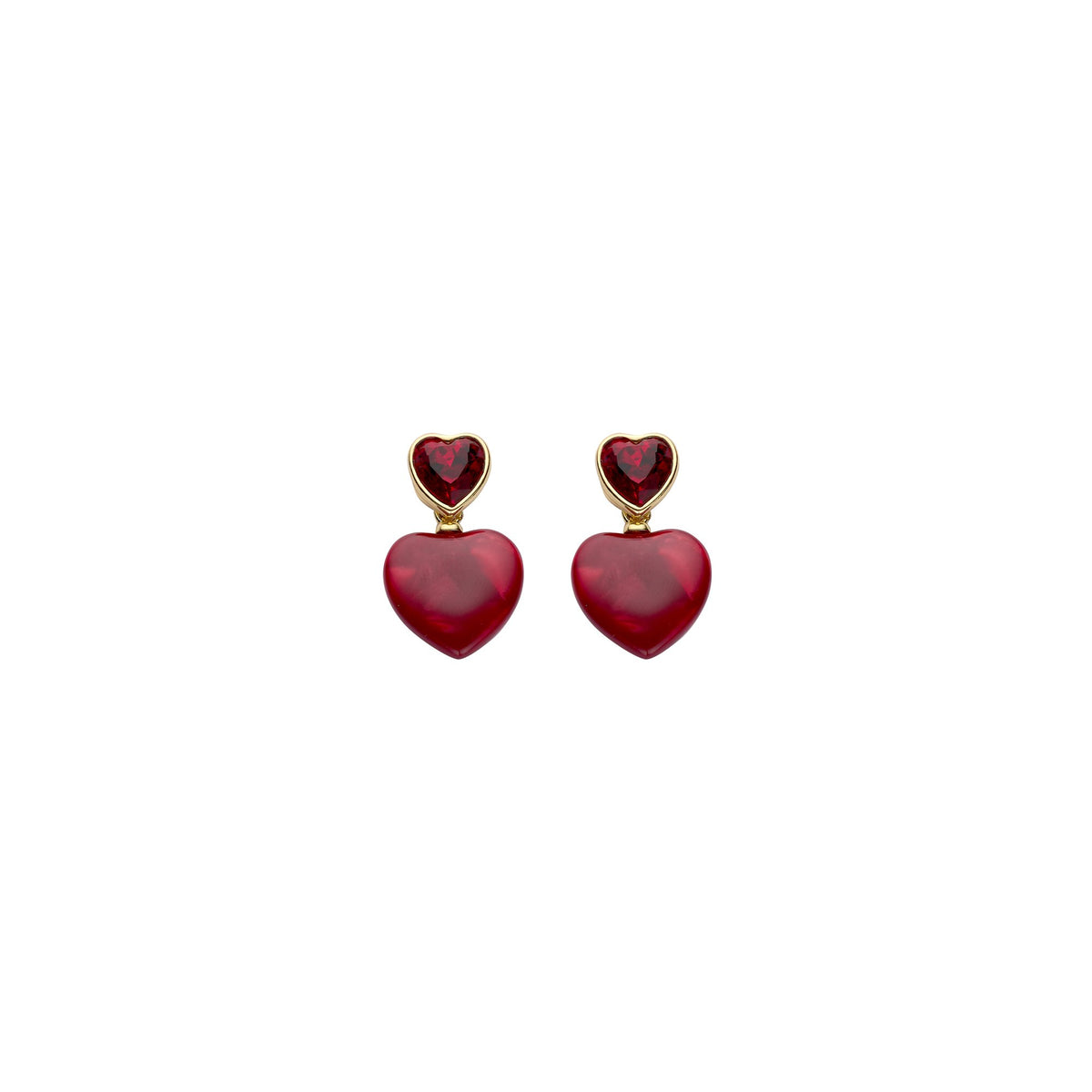 Biba oorbellen rood – 85174MIX02 | Karla's Boom