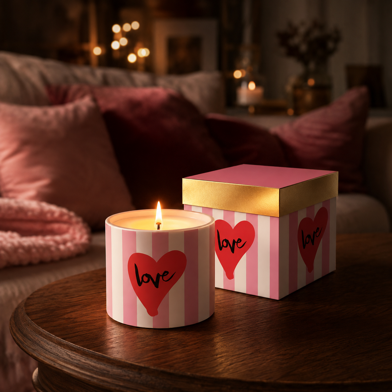 Kaars PPD Formart Love