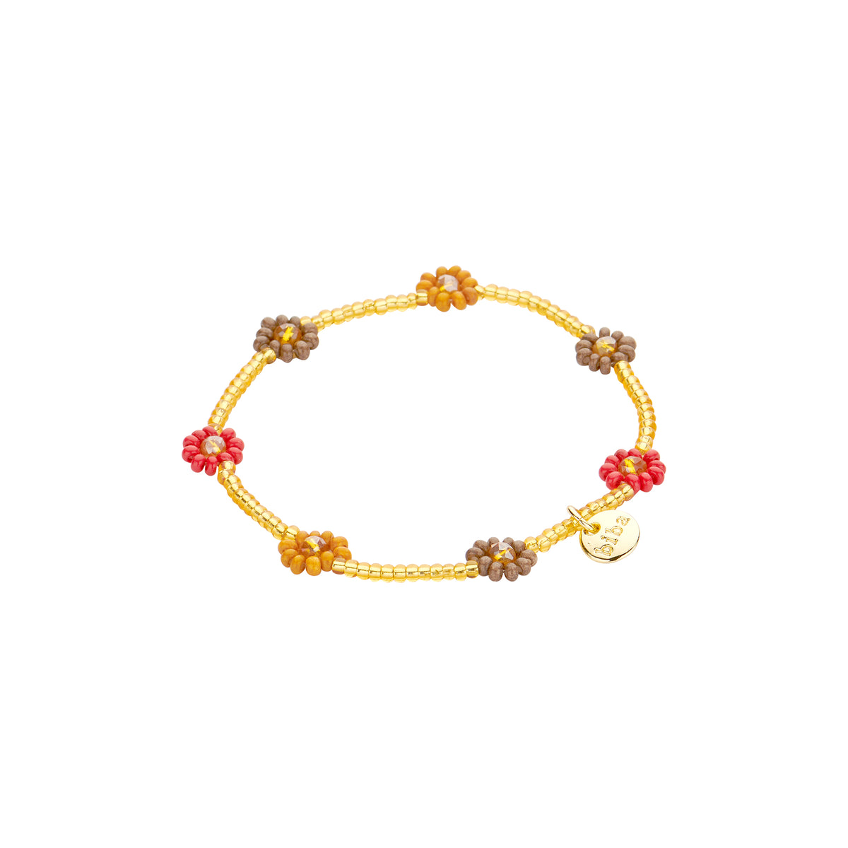 Biba kinderarmband bruin – 016-MIX04 | Karla's Boom