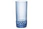 America '20s Tumbler Set van 6 - Sapphire Blauw 49cl | Vintage Glaswerk