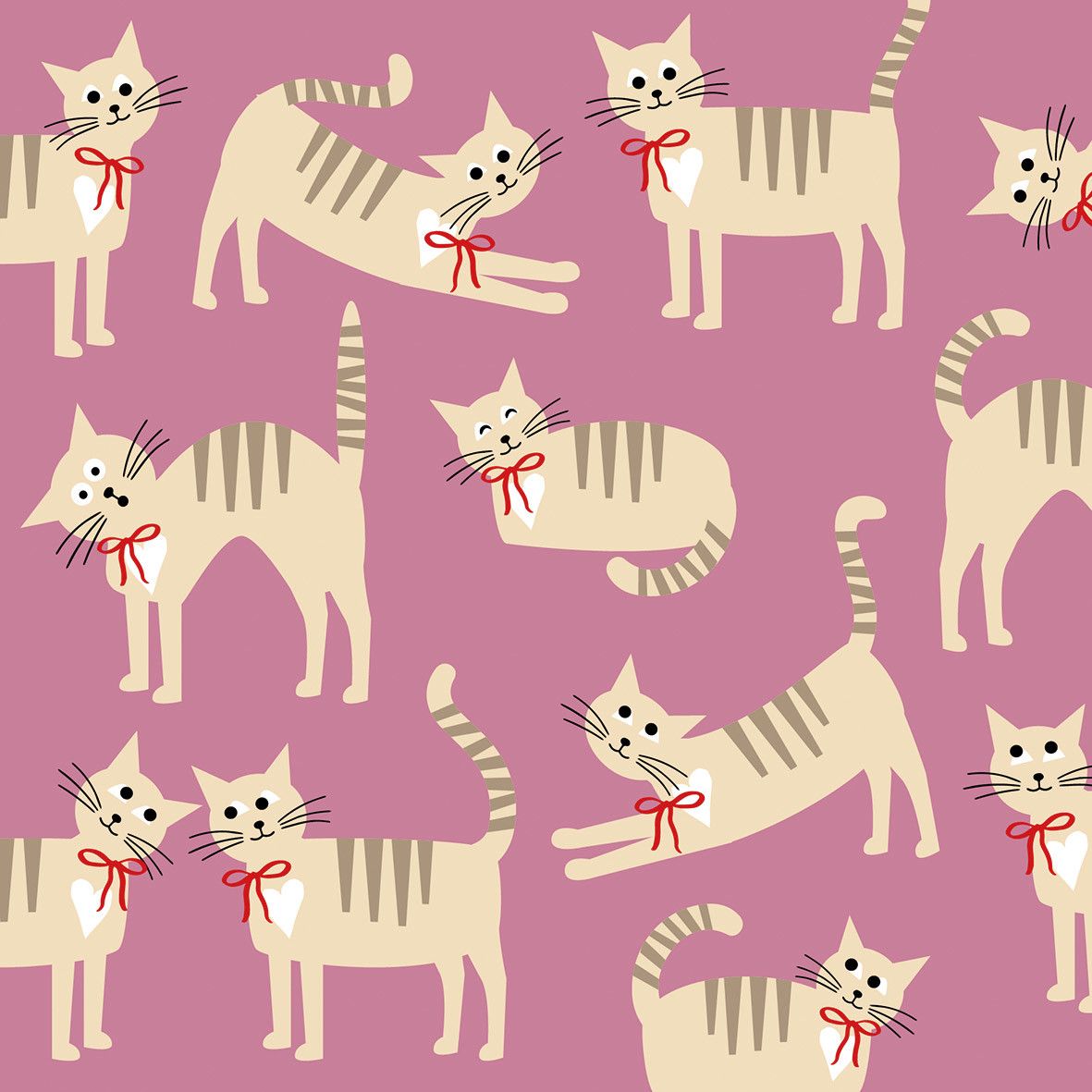 Servetten PPD cat story berry