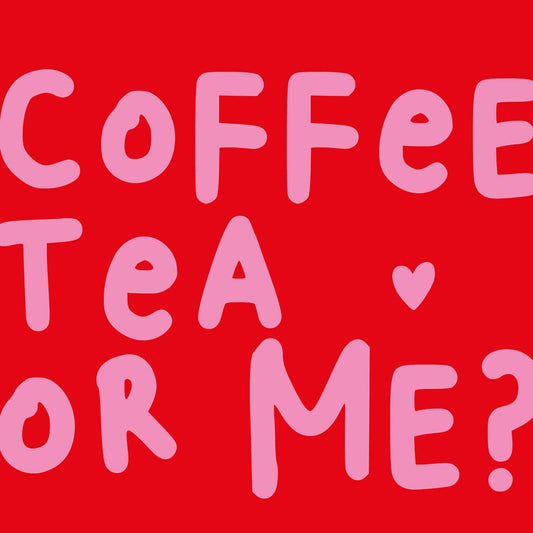 Servetten PPD Coffee, Tea Or Me