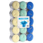 Theelichten Blauw Anti Tabac 4 u