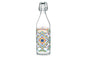 Valencia Fles - 1 Liter - Met Dop - Kleurrijke Print - Cosy & Trendy