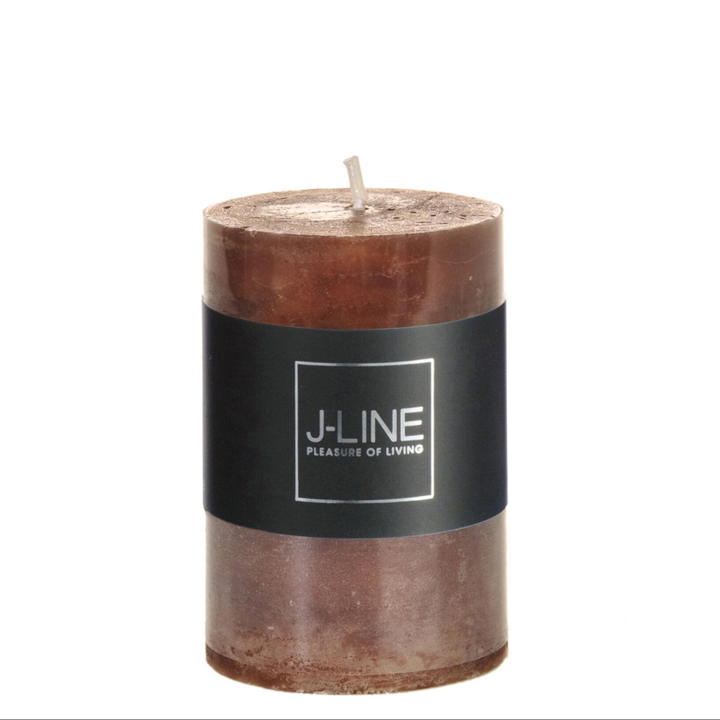 Cilinderkaars bruin Small