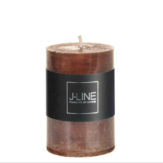 Cilinderkaars bruin Small