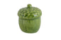 Decoratieve eikel in aardewerk - medium