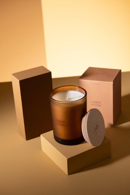 Geurkaars Amber intime