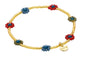 Biba armband Rood