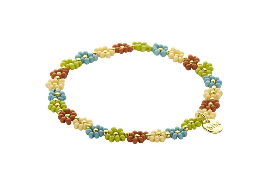 Biba armband -Miyuki beads -gemengde kleuren