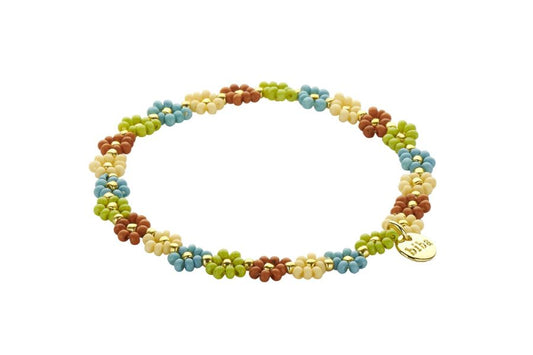 Biba armband -Miyuki beads -gemengde kleuren
