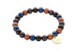 Biba Armband met Elastiek -multicolor
