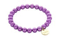 Biba Armband met Elastiek -paars