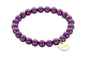 Biba Armband met Elastiek -paars