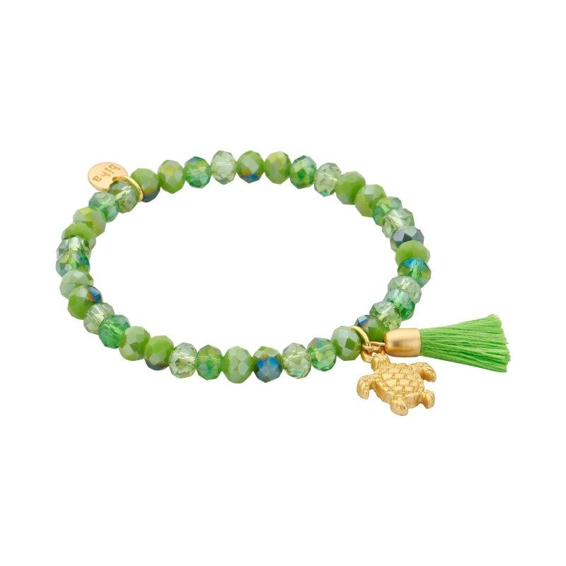 Biba Armband Summer Sparkle Groen