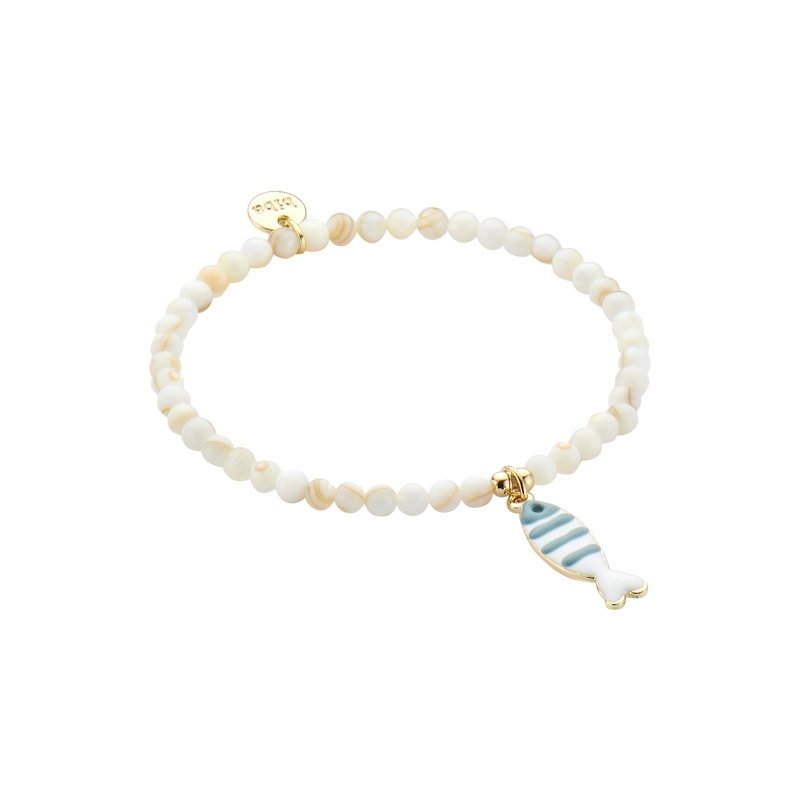 Biba Armband Vis Aqua