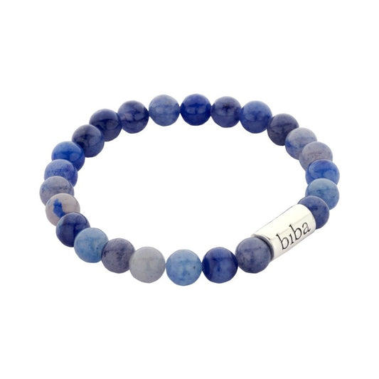 biba heren armband blauw