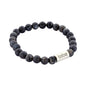 biba heren armband zwart