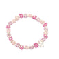 Biba armband -Miyuki beads roze zilver