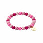 Biba Basis Armband - Diep Roze Mix