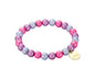 Biba Zomerse armband biba - Roze mix