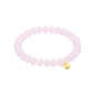 Biba Armband Crystal 8 Mm Zacht Roze