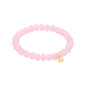 Biba Armband Crystal 8 Mm Poederroze