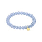 Biba Armband Crystal 8 Mm Jeansblauw