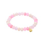 Biba Armband Crystal 8 Mm Mix Poederroze