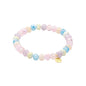 Biba Armband Crystal 8 Mm Mix Geel Roze