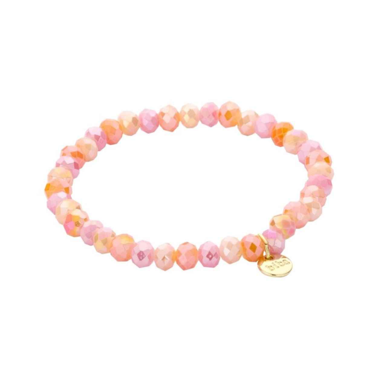 Biba Armband Crystal - Oranje - Mix
