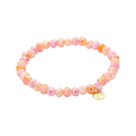 Biba Armband Crystal - Oranje - Mix