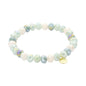 Biba Armband Crystal 8 Mm Mix Groen Ecru