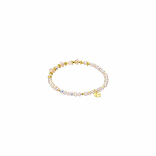 Biba Crystal Armband Beige - biba