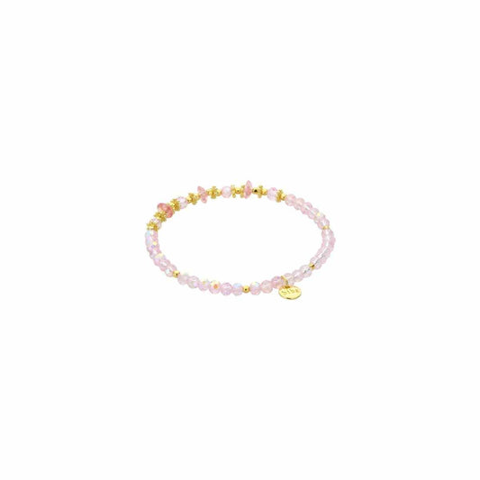 Biba Crystal Armband Roze - biba