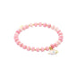 Biba armband met vis-bedeltje - Roze