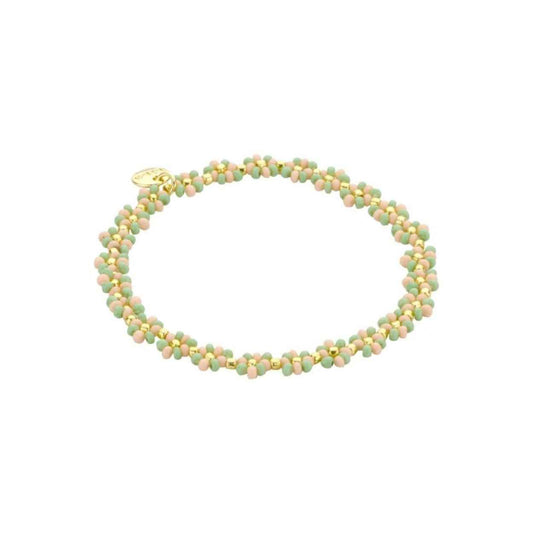Biba Armband-Groen-goudkleurig
